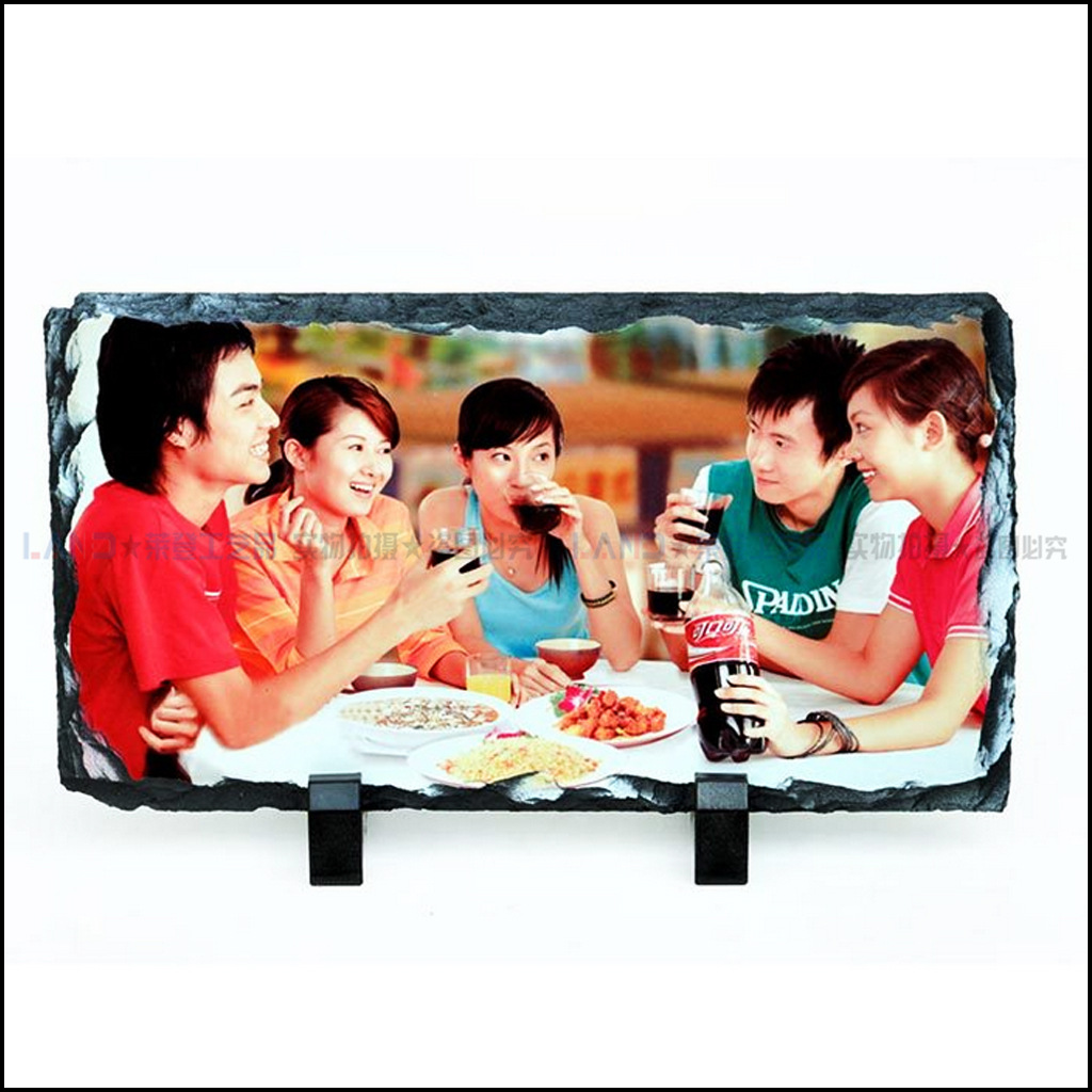 Picture of Pp Plastic Bracket Stone Slab Painting Frame Black Craft Three-Dimensional Display Stand Stone Print Bracket European Style