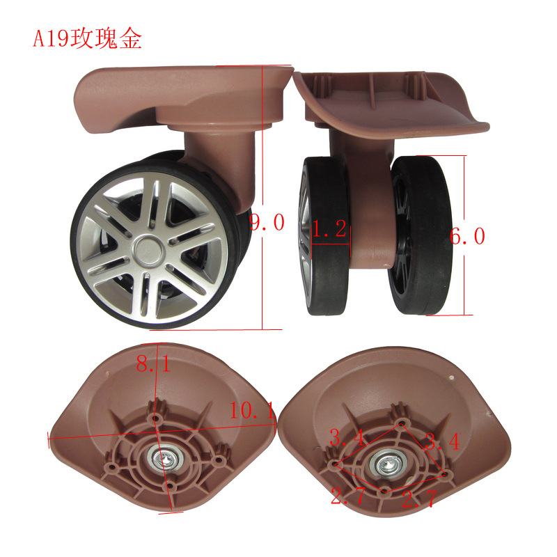 Picture of A generation of all kinds of luggage case wheel accessories luggage accessories universal wheel luggage suitcase wheel accessories
