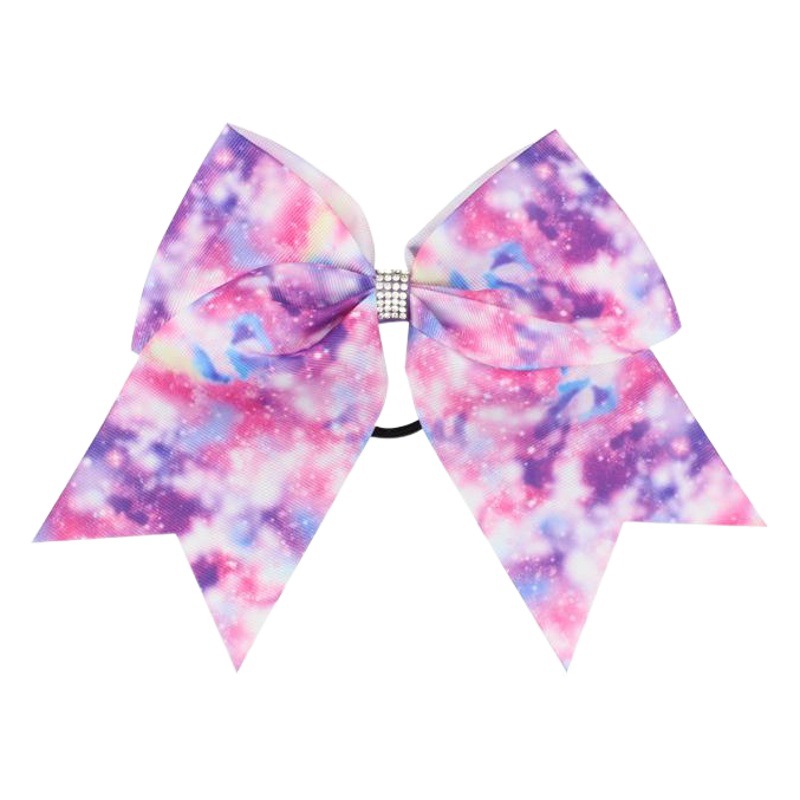 Haochuan children's bow hairpin clover rainbow line dovetail leather ring handmade daisy hair band hair accessories