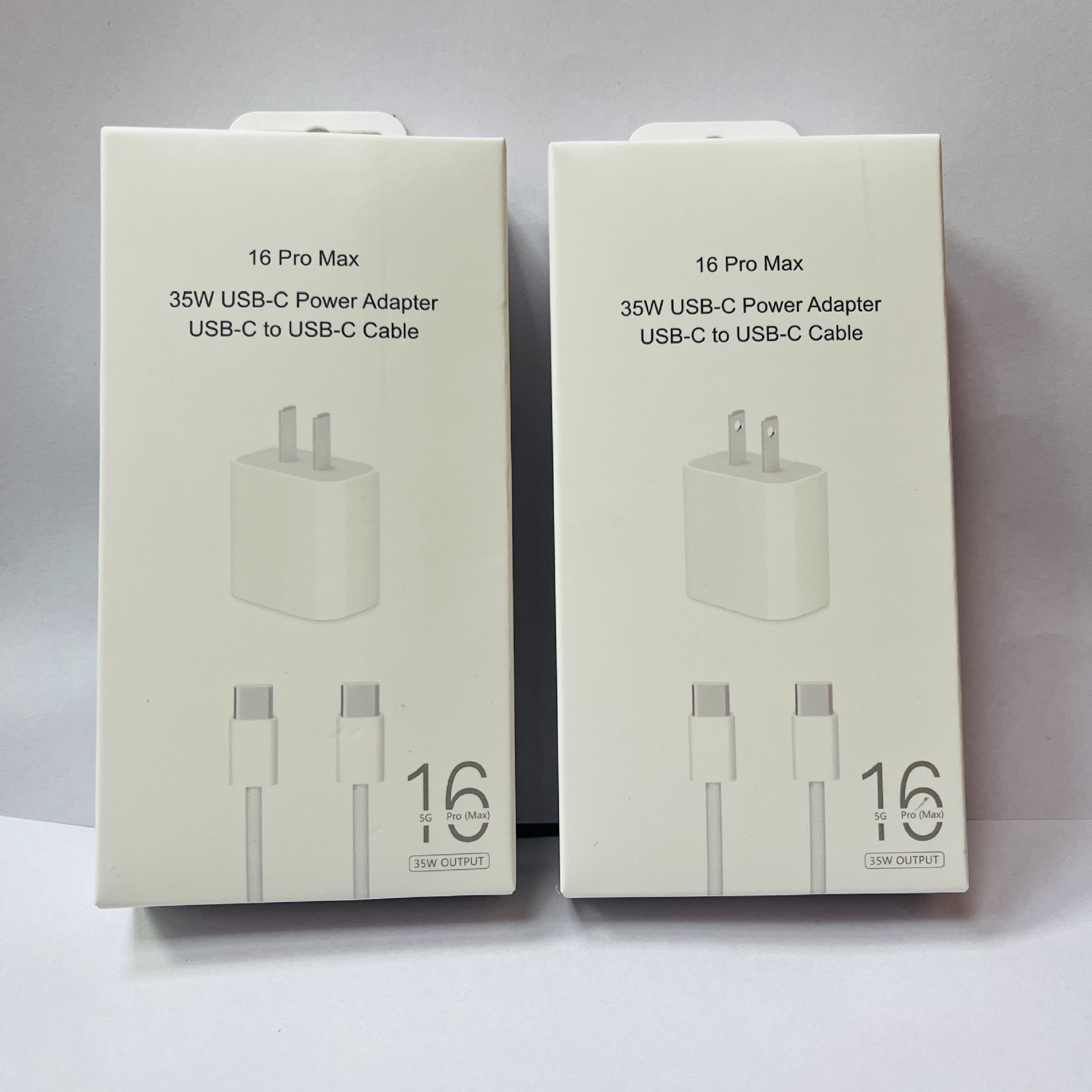 New Apple 16 Packing Box PD35W Fast Charge Two-in-One Packing Box US Regulations European Regulations British Regulations Packing Box