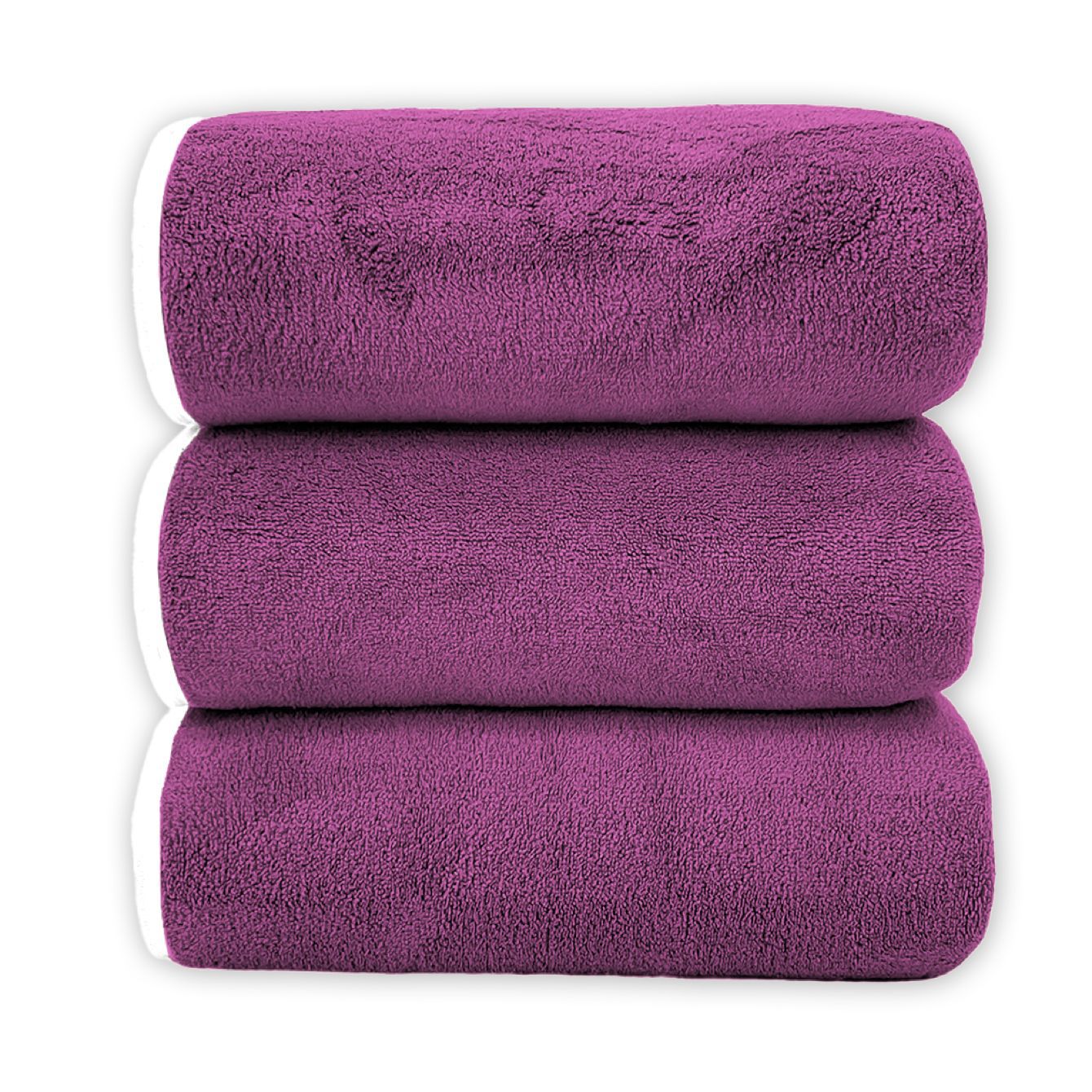 Picture of Wholesale coral fleece bath towel three adult household bath large towel than pure cotton absorbent cross-border supply