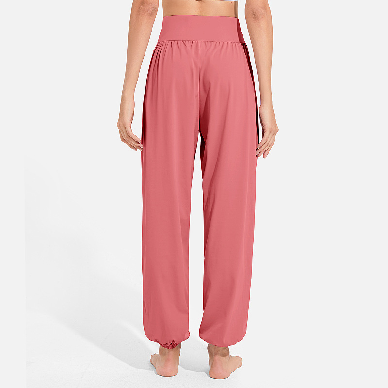 Picture of Loose Casual Sports Pants for Women, Cool, Quick-Drying, Breathable, Running and Dance Yoga Pants, Wide-Leg Fitness Wear, Leggings and Sweatpants