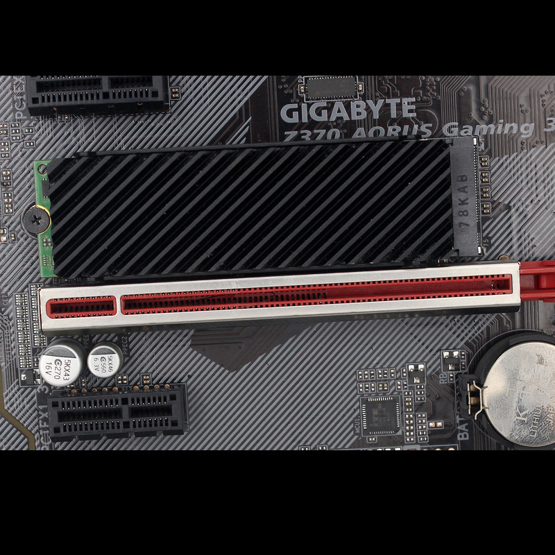 Picture of All-aluminum M.2 radiator hard disk solid-state cooling vest computer heat sink strong wind fast cooling wholesale