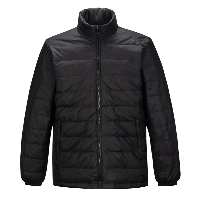 2023 down jacket men's autumn and winter white duck down lightweight stand collar plus size warm jacket women's down jacket velvet liner