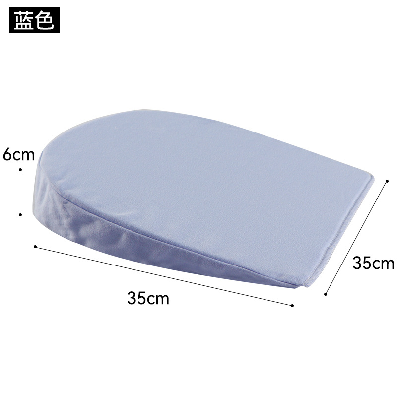 Picture of Anti-spitting Baby Pillow Relieving Spitting Slope Pillow Memory Cotton Neonatal Pillow Anti-overflow Milk Choking Cross-border Triangle Pillow