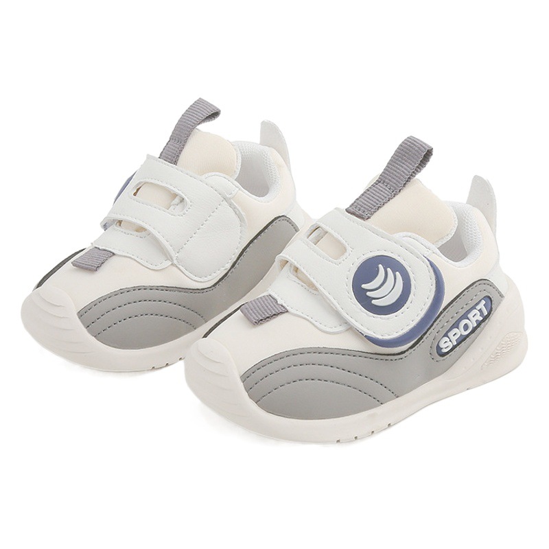 Maibu Bear Children's Sneakers Spring and Autumn Baby Shoes Baby Toddler Shoes Boys Casual Shoes Girls Shoes Mech Shoes