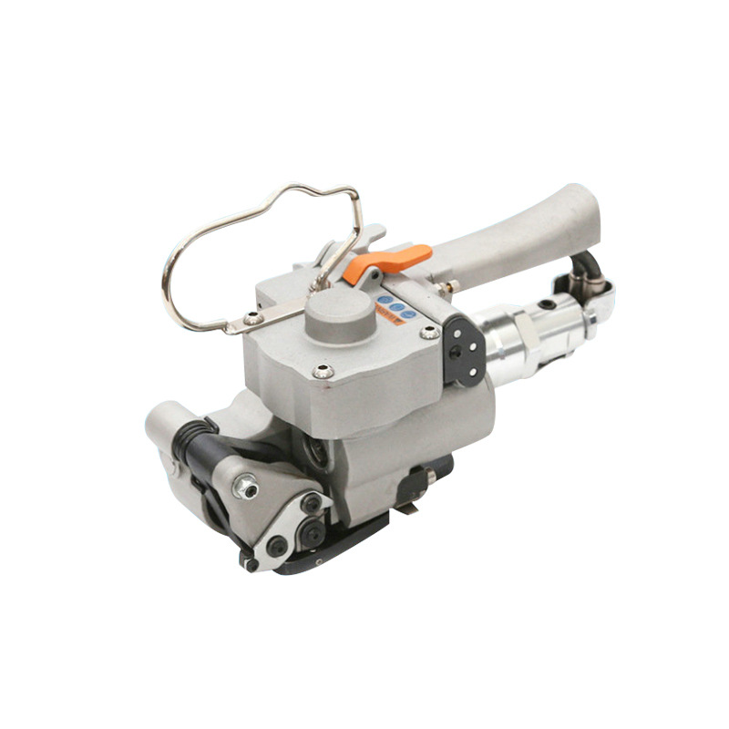 Picture of A16A19 pneumatic packing machine with strapping machine buckle-free packing machine automatic handheld hot melt machine