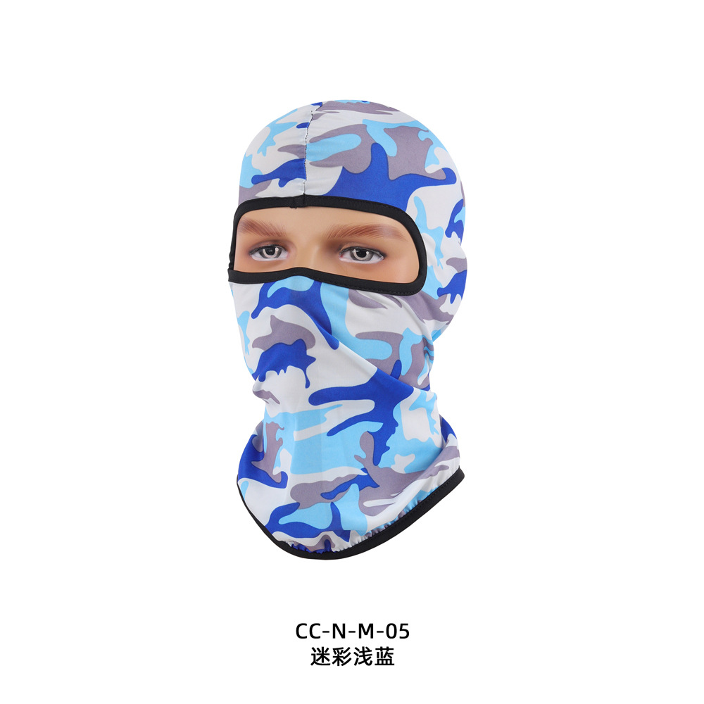 Picture of Milk Silk Lycra Soft Equipment Outdoor Cycling Bicycle Motorcycle Windproof Sunproof Dustproof Mask Mask Headband