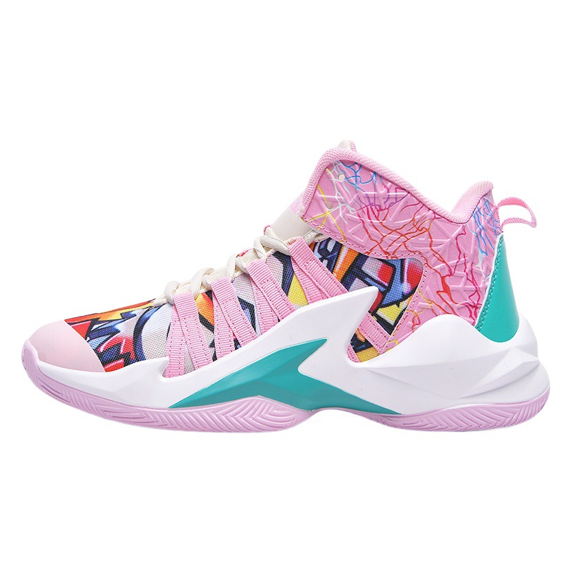New Mandarin Duck Basketball Shoes Men's Low-top Student Sports Basketball Shoes Outfield Cement Floor Boots Women's Breathable Lovers Shoes