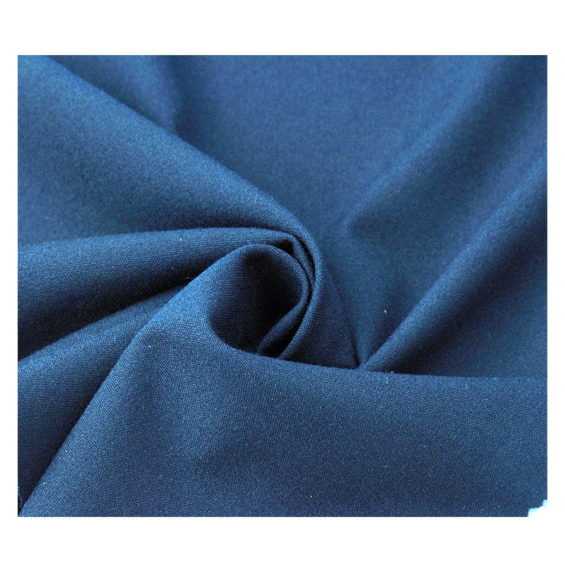 T/R Polyester-Viscose Four-Way Stretch Plain Weave Polyester Fiber Viscose Spandex Suit Lazy Wide-Leg Pants Women's Fabric