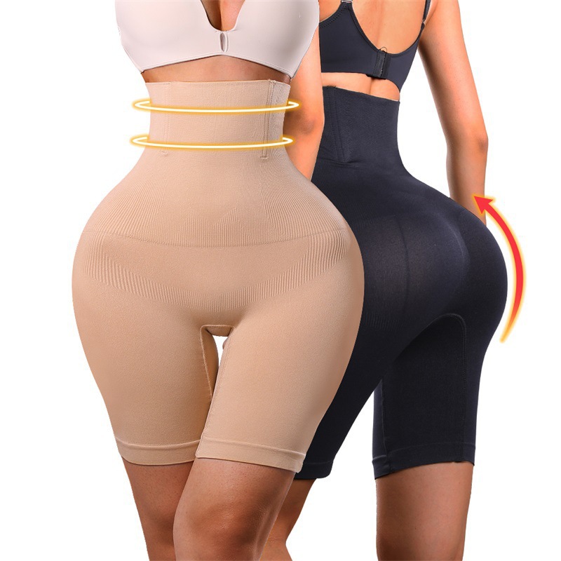 Picture of Shape shorts Women's High Waist Hip Lifting Pants Postpartum Body-shaping Underwear Plus Size Boxers Safety Pants