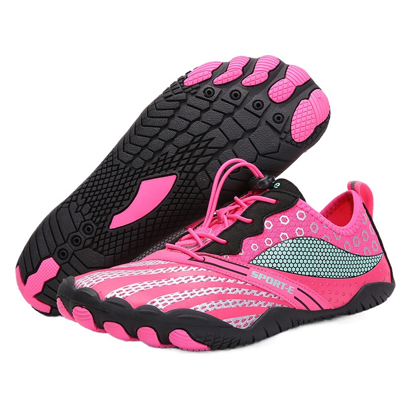 Outdoor River Tracing Shoes, Wading Beach Diving Shoes, Water Skiing Swimming Shoes, Fitness Cycling Mountaineering Sports Shoes, Five-Finger Shoes