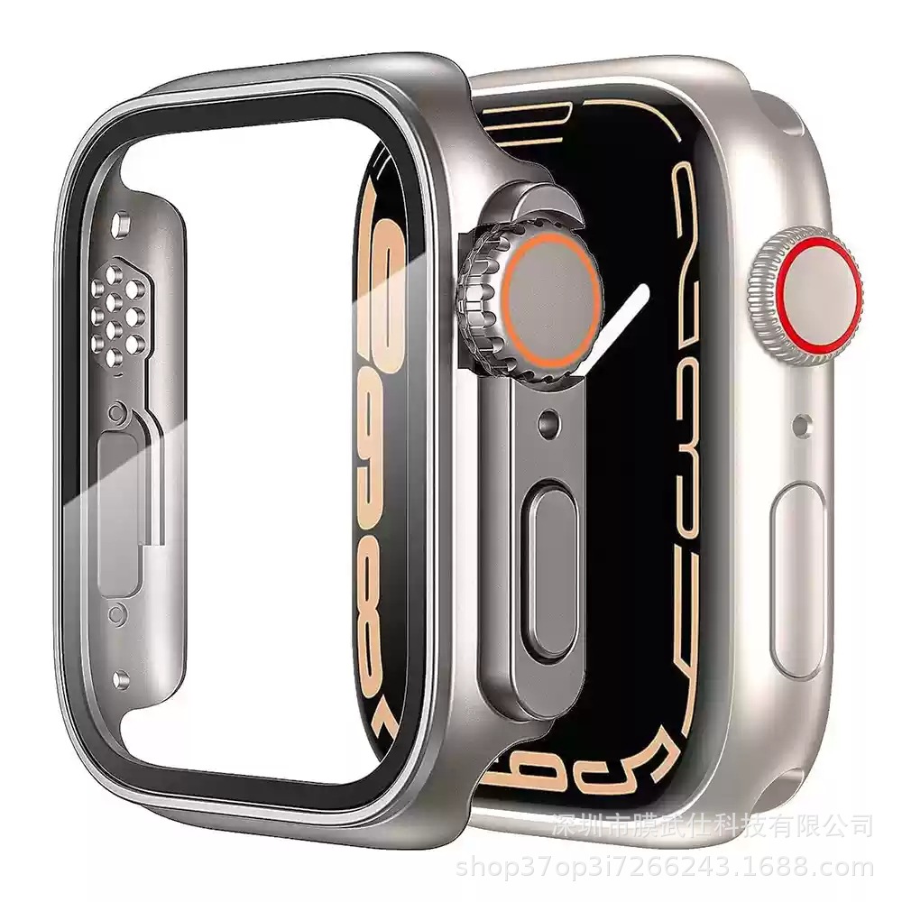 Picture of Suitable for Apple Iwatchs10 Protective Case S8 Seconds to Ultra Modified Watch Anti-Scratch Pc Shell Film Integrated Case