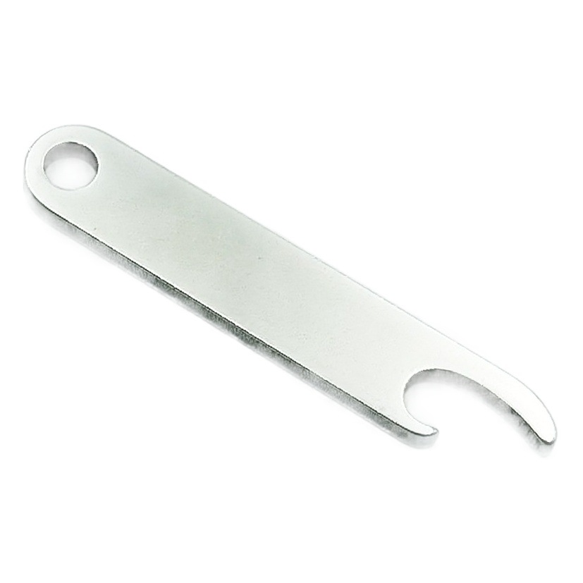 Blank anti-lost tag phone number plate laser engraving stainless steel printing small gift car key chain
