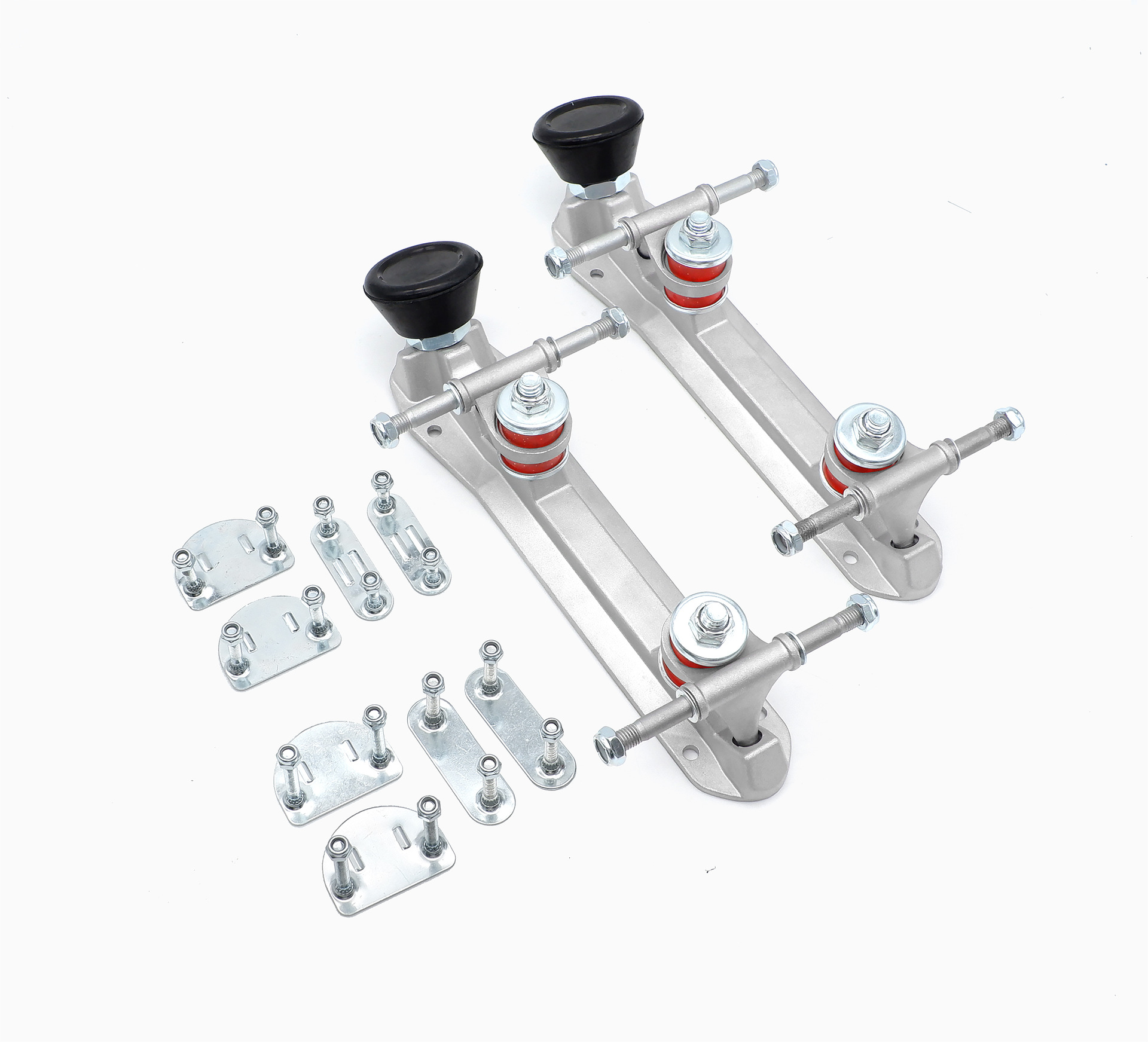 Picture of Double-row roller skates four-wheel skates aluminum alloy base roller skate accessories rollerskatingbracket