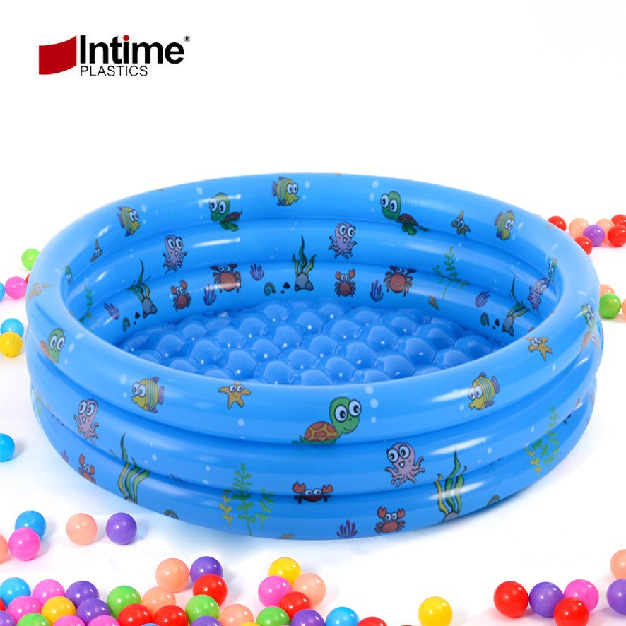 Picture of Yingtai Three-Ring Thickeneded Inflatable Ball Pool Baby Swimming Pool Sand Pool Kidsren's Bath Basin Baby Toys 80*35cm