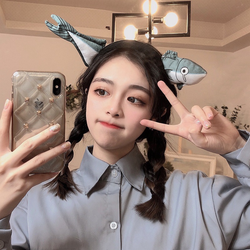 Picture of Special Headband for Face Washing for Women 2025 New Autumn and Winter Cute Bear Headband Hairband Hairpin Hair Accessory Plush Headwear