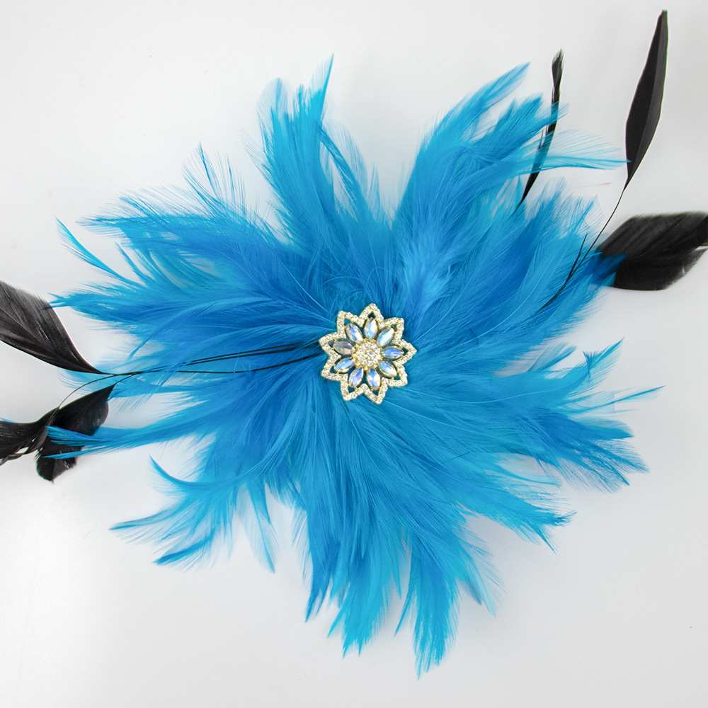 Picture of Christmas Winter New Year Headwear Snowflake Hairpin Side Clip Sparkling Fine Diamond Hairpin New Year Hair Accessories Side