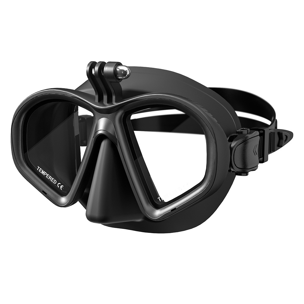 Picture of The new free diving mirror can be equipped with myopia diving mirror integrated nose protection cross-border snorkeling equipment diving mirror suit