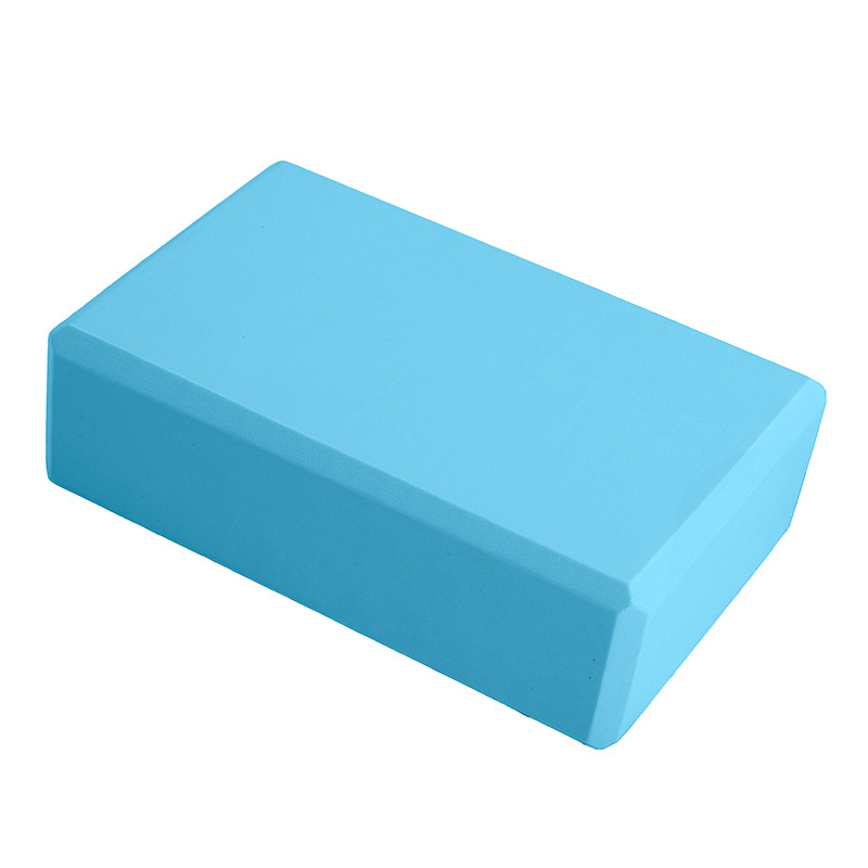 Picture of Two-color yoga brick eva thickened yoga auxiliary yoga brick foam dance brick 200g manufacturers support logo