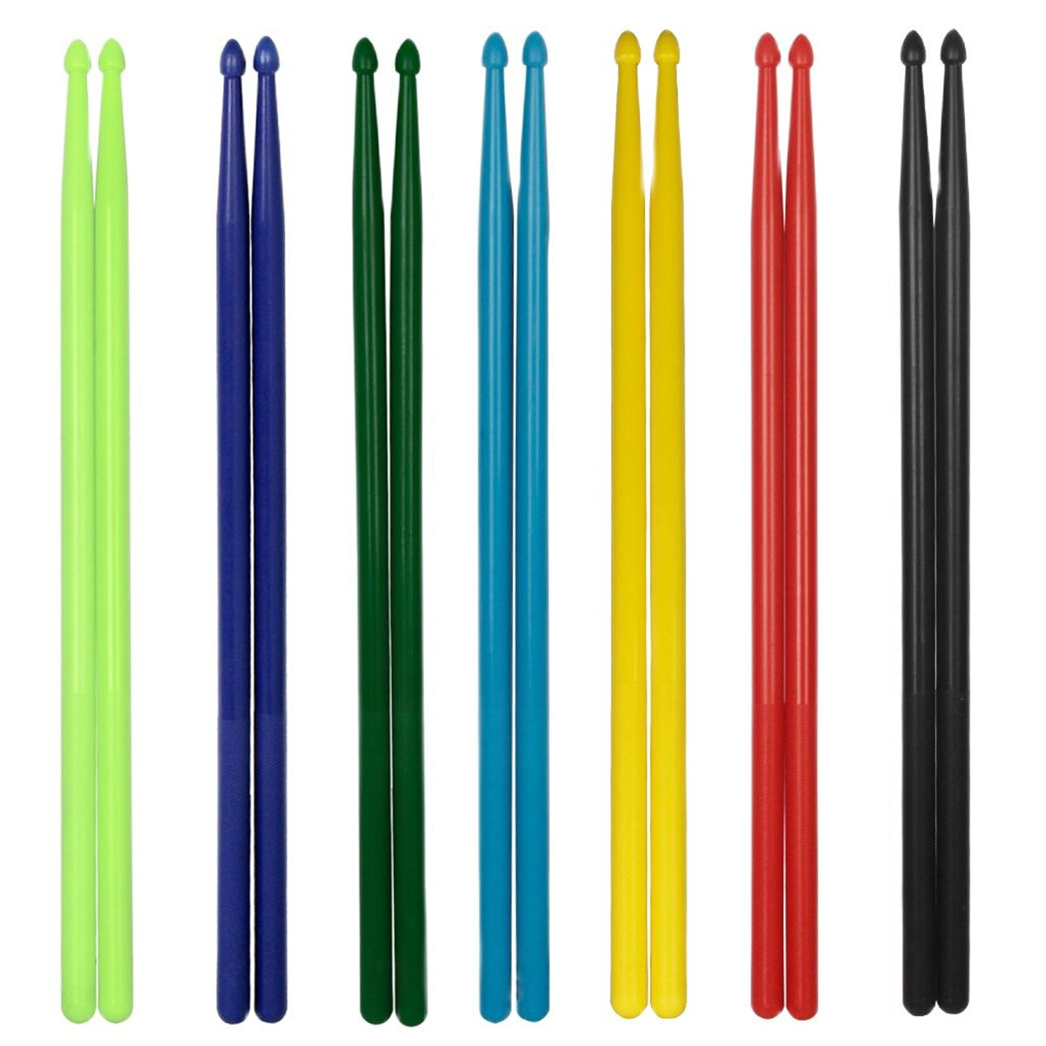 Multicolor Nylon Plastic Drum Stick 5A Handle Non-slip Practice Drum Stick Jazz Drum Electronic Drum Drum Frame Drum Stick