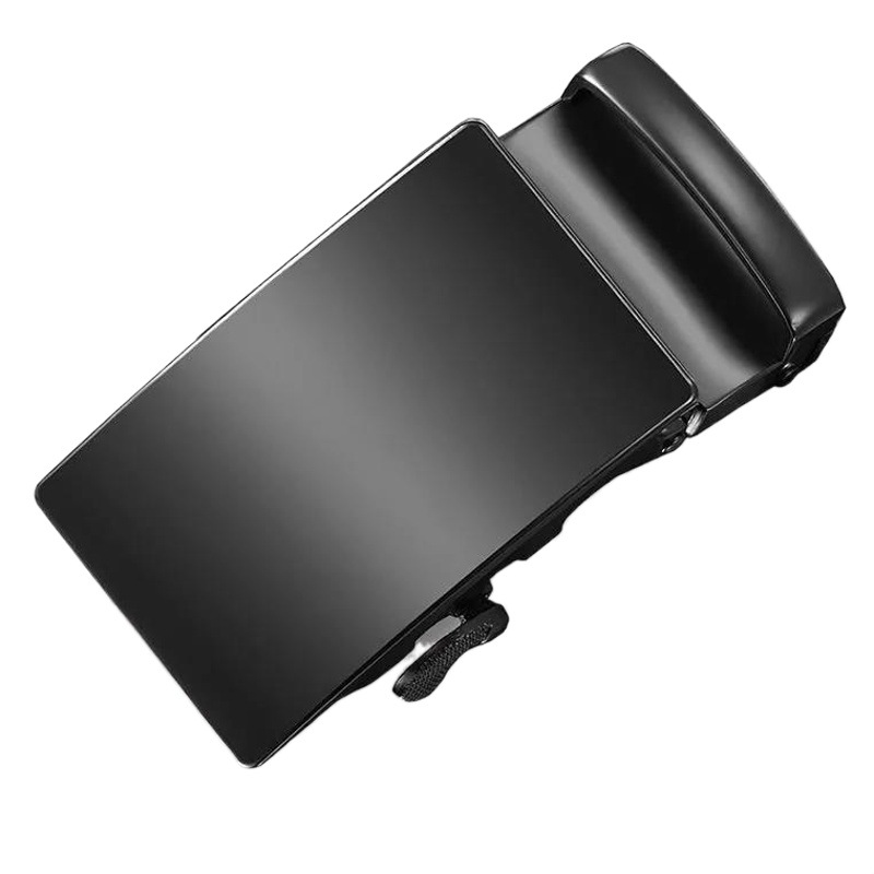 [Single Buckle Head] Men's Belt Trouser Belt Buckle Head Cross-Border Casual Belt Head Card Head 4.0 Automatic Buckle Width 3.5cm