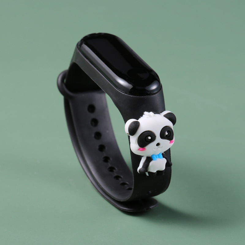 Picture of Live Hot Selling Primary School Students' Anime Bracelet LED Sticker Doll Electronic Watch Boys and Girls Waterproof Touch Watch