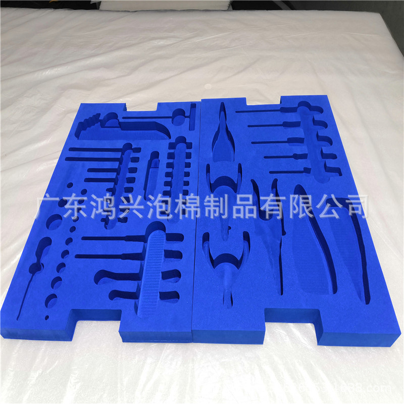 Manufacturers produce eva foam wire cutting processing eva lining eva slotted anti-collision strip CNC wire cutting