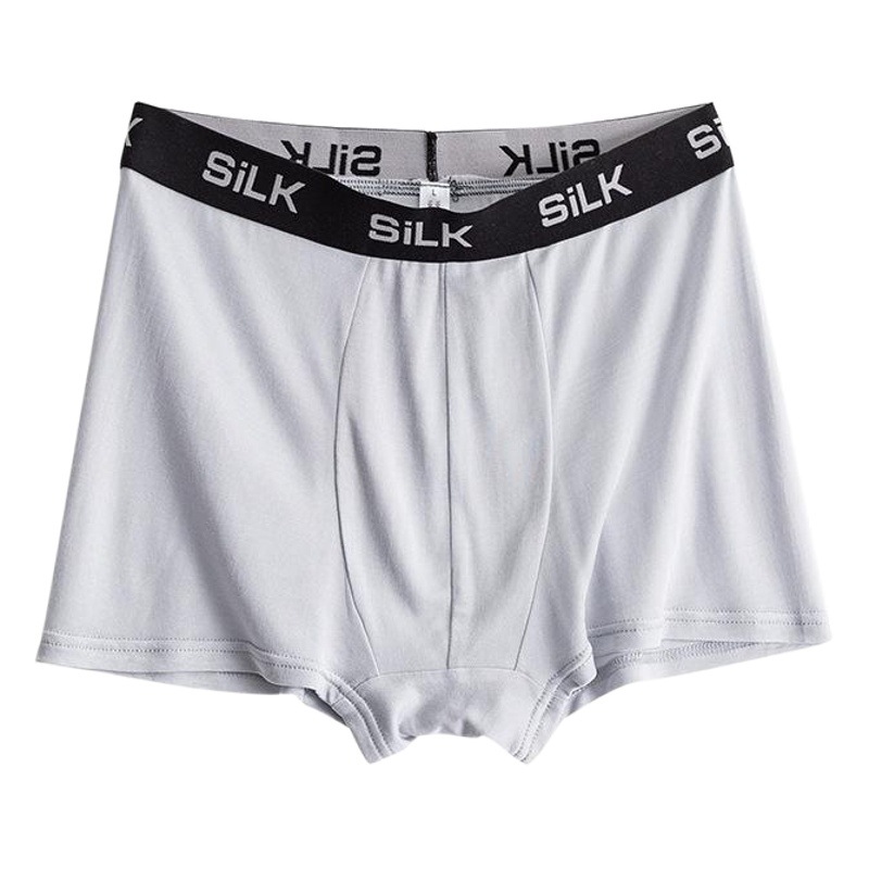 Tangge mulberry silk men's silk underwear mid-waist sports boxers comfortable loose breathable shorts men