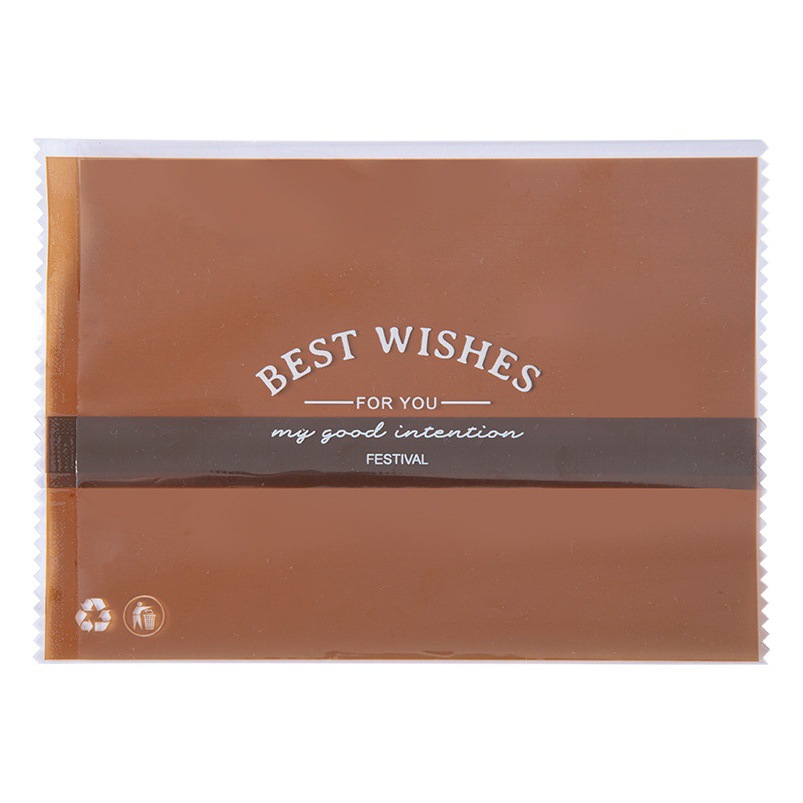 2024 New Thickened Brown Mid-Autumn Mooncake Machine Sealing Bag Cantonese Liuxin Mooncake Packaging Bag Ice Skin Egg Yolk Crisp