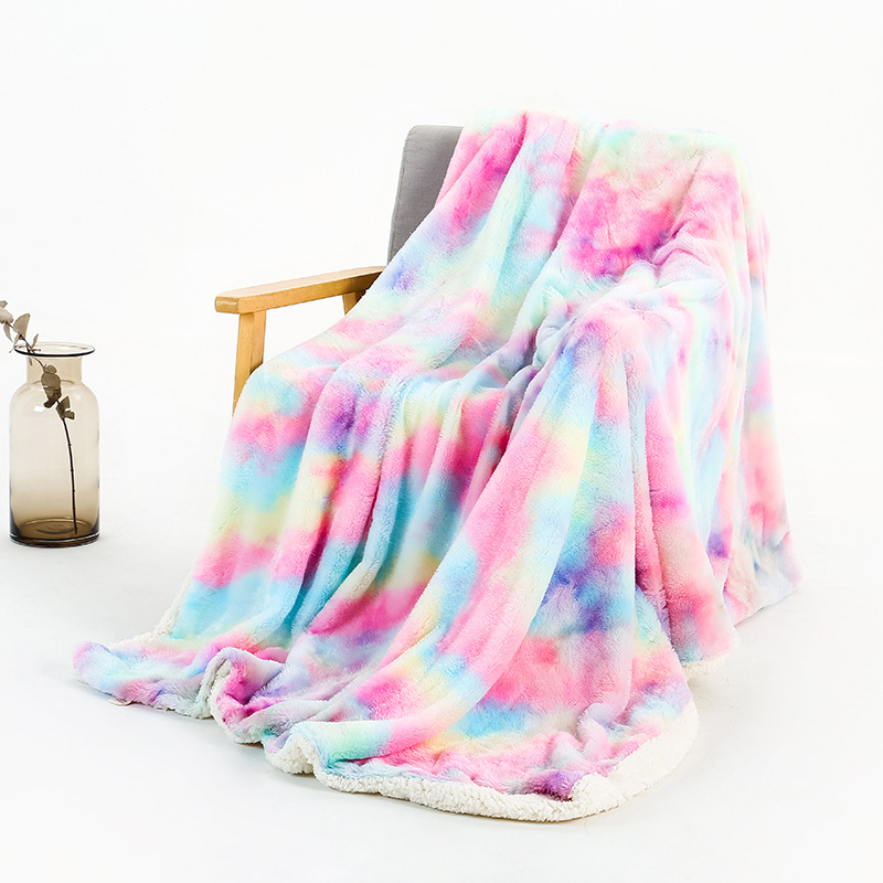 Summer bedroom children's baby suit blanket new home delivery Doudou blanket wholesale lambswool air conditioning blanket
