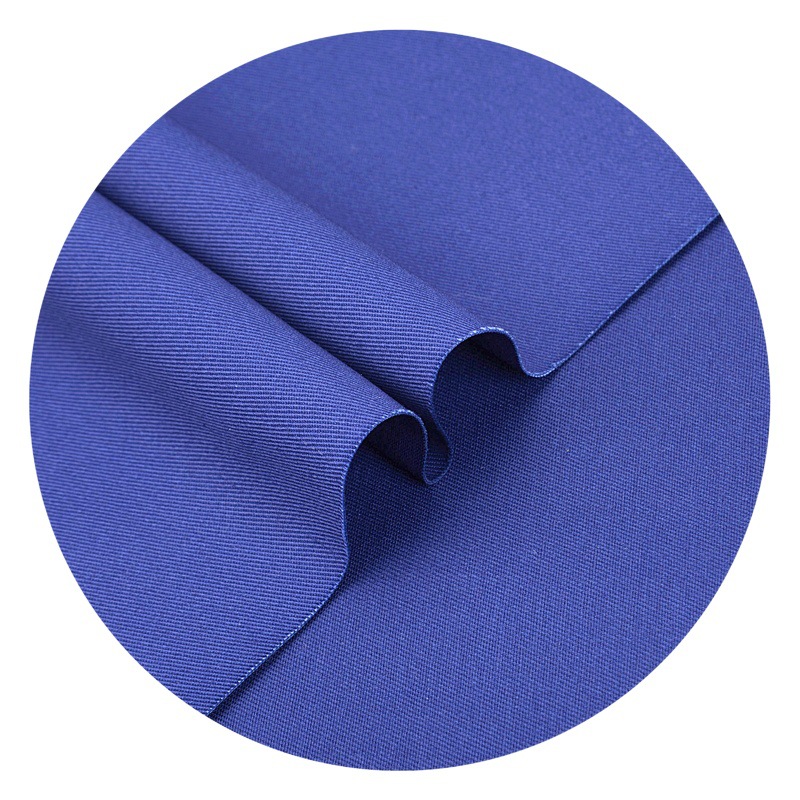 Woven Tc128*60 Polyester-Cotton Yarn Card Fabric 35% Cotton 65% Polyester Slin Dyed Workwear Labor Protection Clothing Fabric