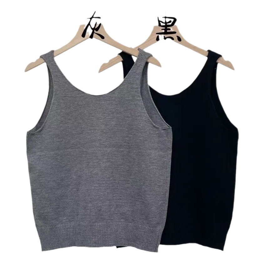 Picture of American Sexy Design High-End Backless Camisole Women's 2025 Summer Sweet and Spicy European and American Loose Sleeveless Top