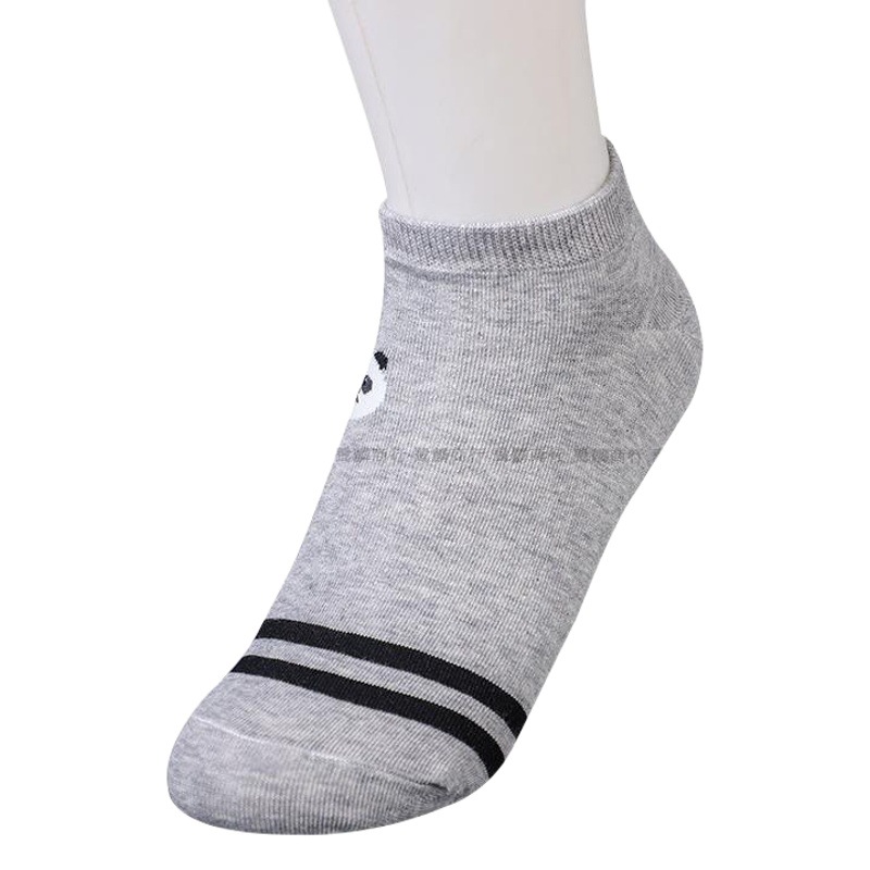 WA035 South Korea women's socks spring and summer Bear cartoon women's breathable socks short