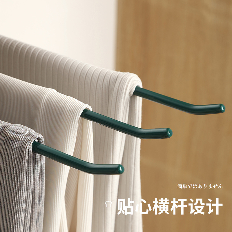 Picture of Goose-shaped Pants Rack Household Seamless Anti-slip Z-shaped Hanger Special Wardrobe Pants Hanger Storage Hanging Pants Artifact 5 Pack