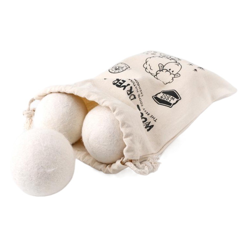 Picture of Cross-Border Wholesale Wool Drying Ball, Laundry Ball, Wool Drying Ball, Anti-Static, Anti-Tangle Felt Ball