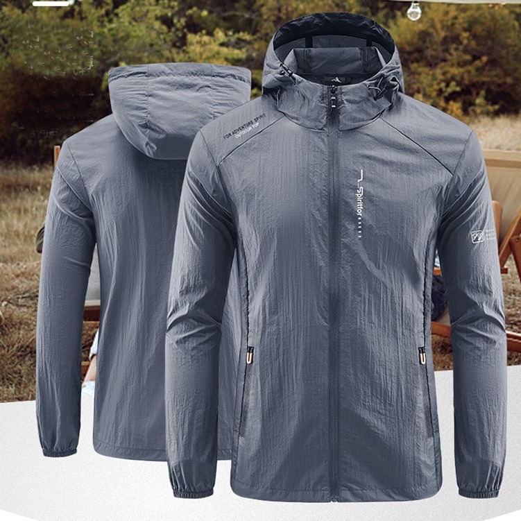 Couple Sun Protection Clothing for Men and Women 2025 Summer Lightweight Breathable Outdoor Sports Skin Clothing Anti-Uv Jacket