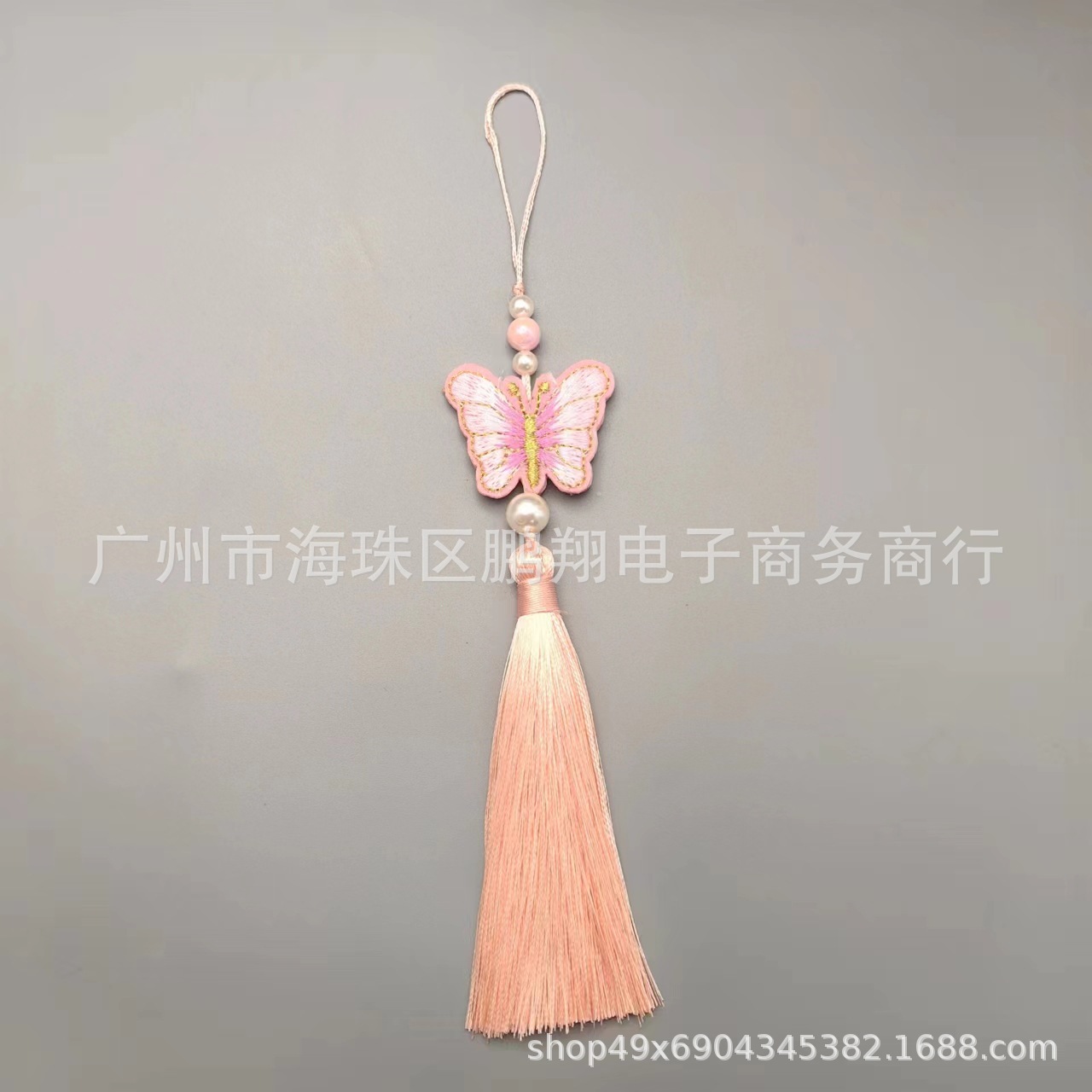 Picture of in stock wholesale embroidery butterfly tassel small tassel pendant hanfu children's clothing accessories clothing accessories