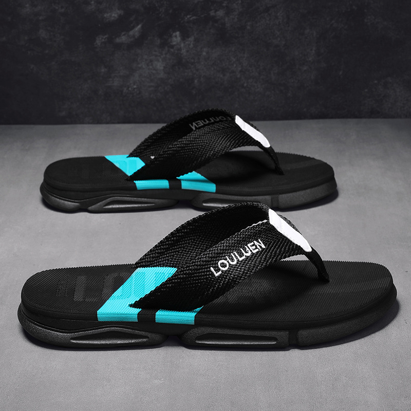 Picture of 2025 summer men's flip-flops men's high-end anti-slip slippers men's rubber casual sandals for foreign trade