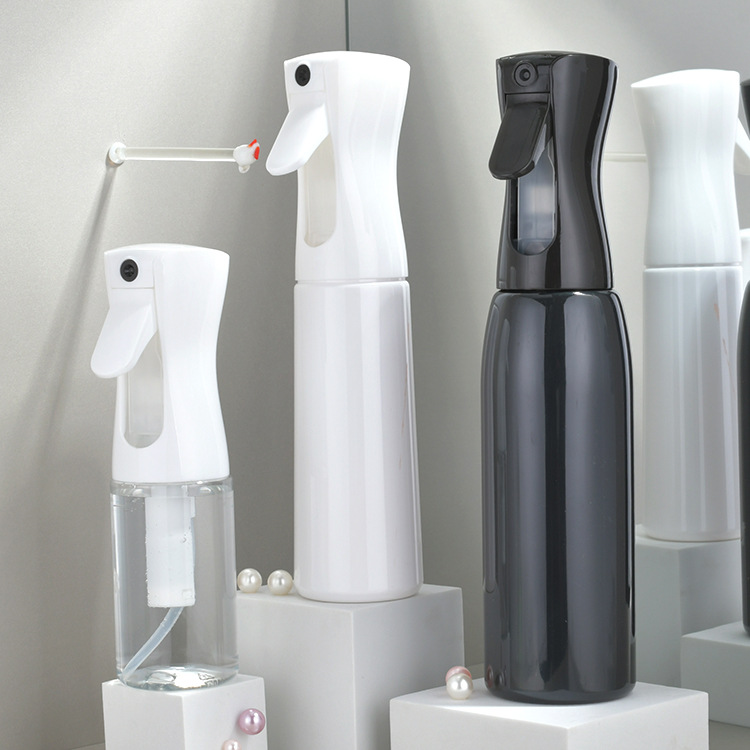 New Large-capacity High-pressure Spray Bottle Ultra-fine Atomizing Hydrating Bottle Alcohol Disinfectant Sub-packing Press-type Empty Bottle