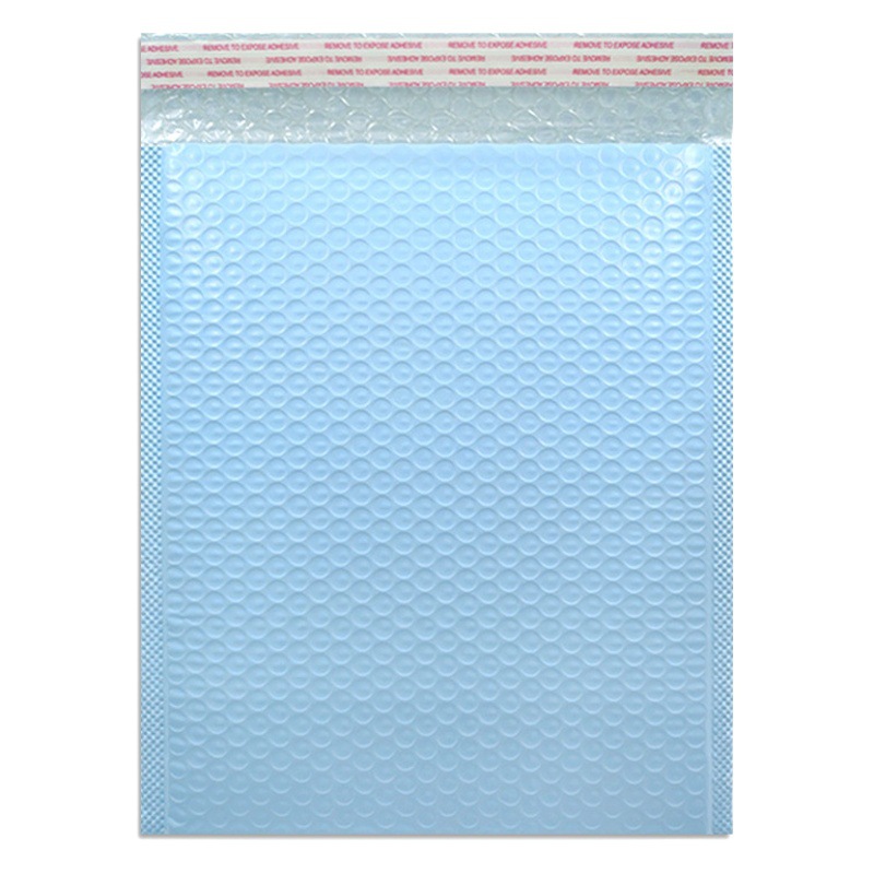 Milk Blue Bubble Bag color co-extruded film matte bubble envelope clothing packaging Bubble Bubble Bubble Express bag