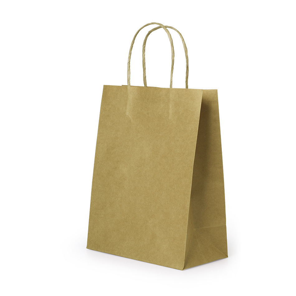 Picture of Takeaway Packaging Bags, Kraft Paper Bags, Handbags, Customizable Clothing Store Bags, Gift Bags, Custom Printing, Custom Logo