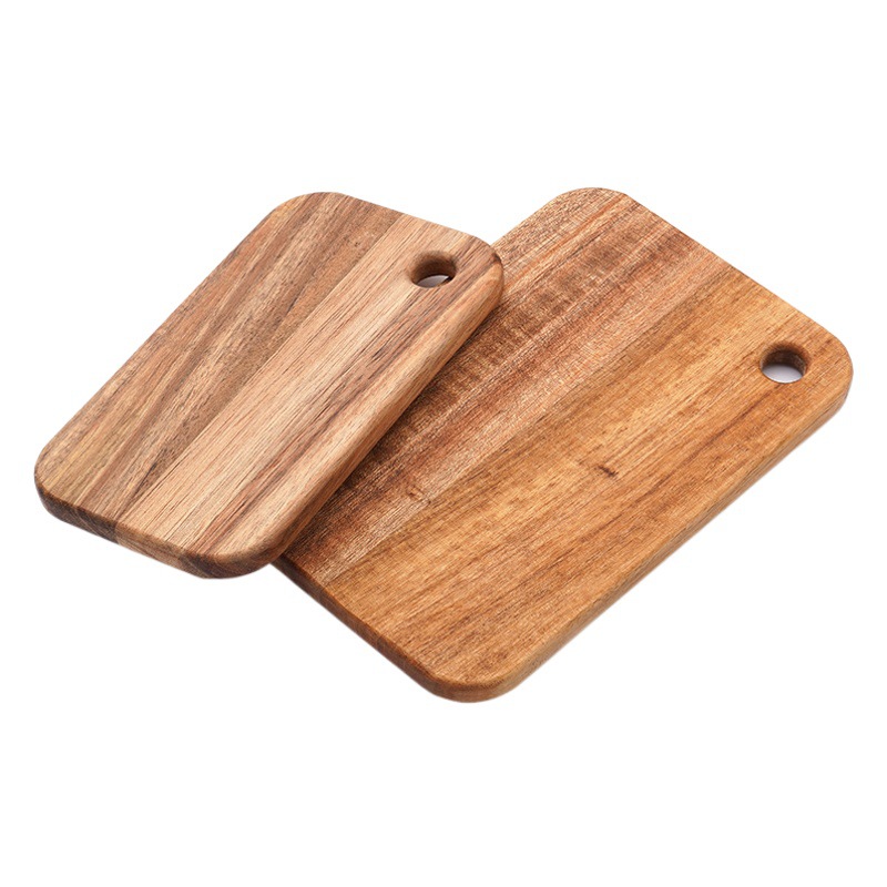 Picture of Acacia Wood Chopping Board Lunch Box Special Camping Picnic Fruit Cutting Board Pad Board Portable Japanese Cutting Board Camping Supplies