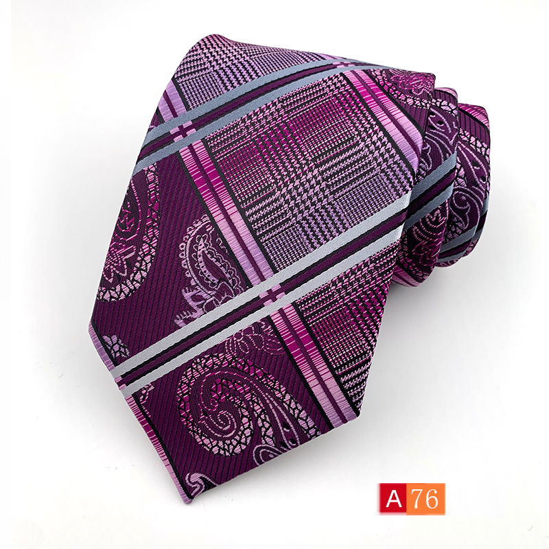 Picture of Source Factory Hot Jacquard Fabric Tie Men's Dress Business Suit Accessories Tie Wholesale