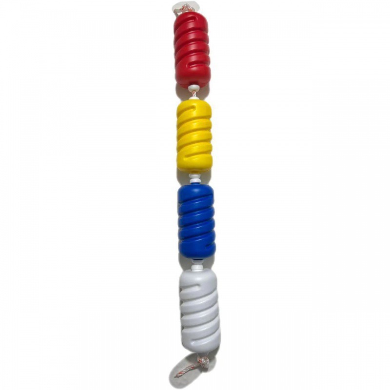 Picture of swimming pool lanes, water lines, swimming pools, competition tracks, partition lines, dividing lines, splitting lines, buoy floats