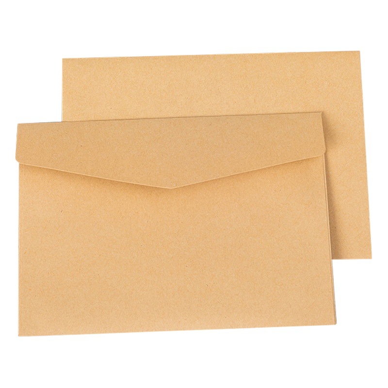 Cross-border B6 envelope invitation greeting card creative business western-style blank kraft paper white sulfate paper envelope manufacturers