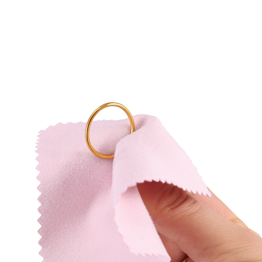 Picture of Jewelry Maintenance Square Marble Pattern Silver Wipe Double-sided Mirror Wipe Cloth Silver Gauze Suede Bright Silver Cloth