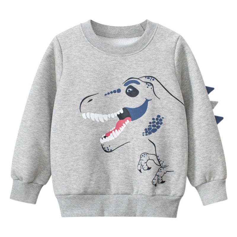 Picture of 27kids cross-border children's clothing live supply autumn and winter woven children's sweater dinosaur baby boys' sanitary clothes wholesale