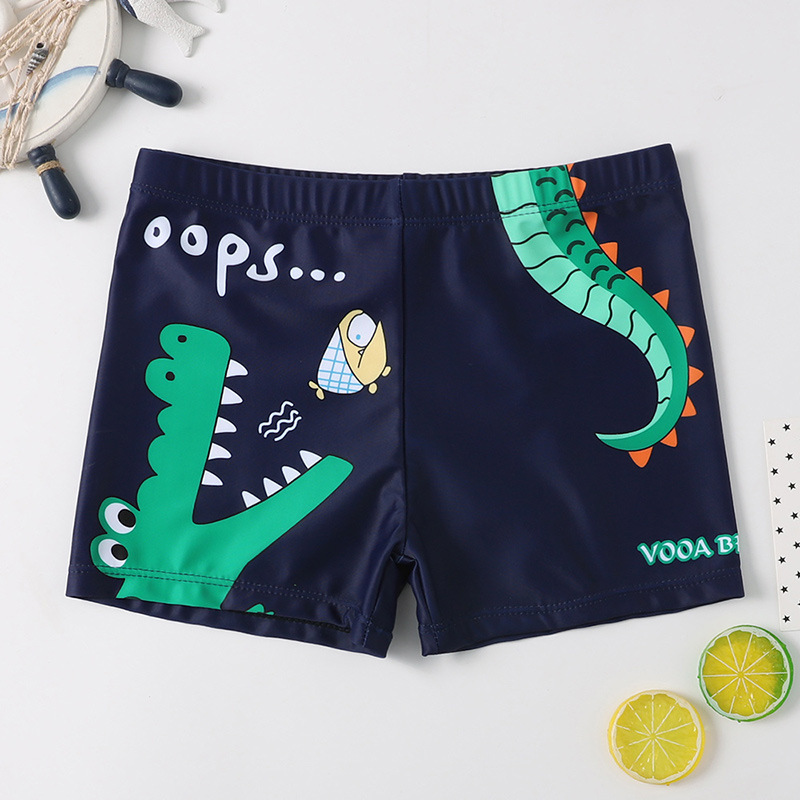 Picture of Cartoon boys swimsuit baby swimsuit good fabric boys small and medium-sized children swimming trunks a generation of children's swimming trunks