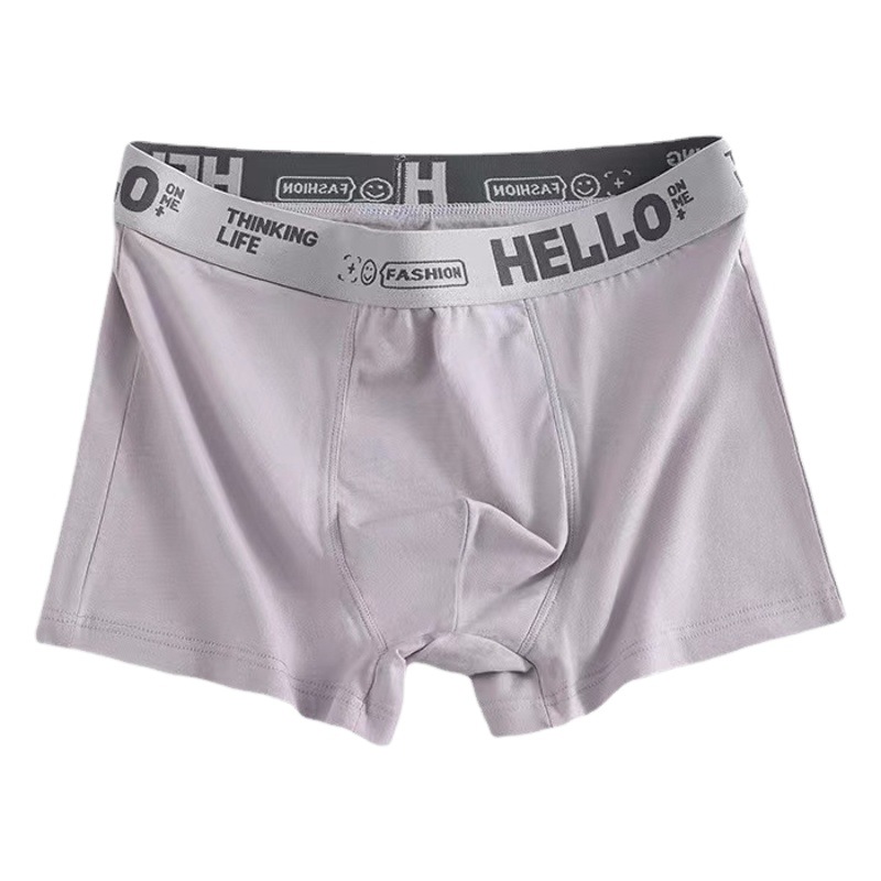 130.00kg Cotton Men's Underwear Antibacterial Boxers Boys Plus Fertilizer Plus All Cotton Underwear Men's plus size Fat Pants